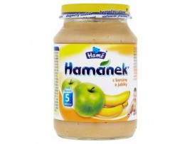 Hamánek пюре из яблок и бананов 190 г